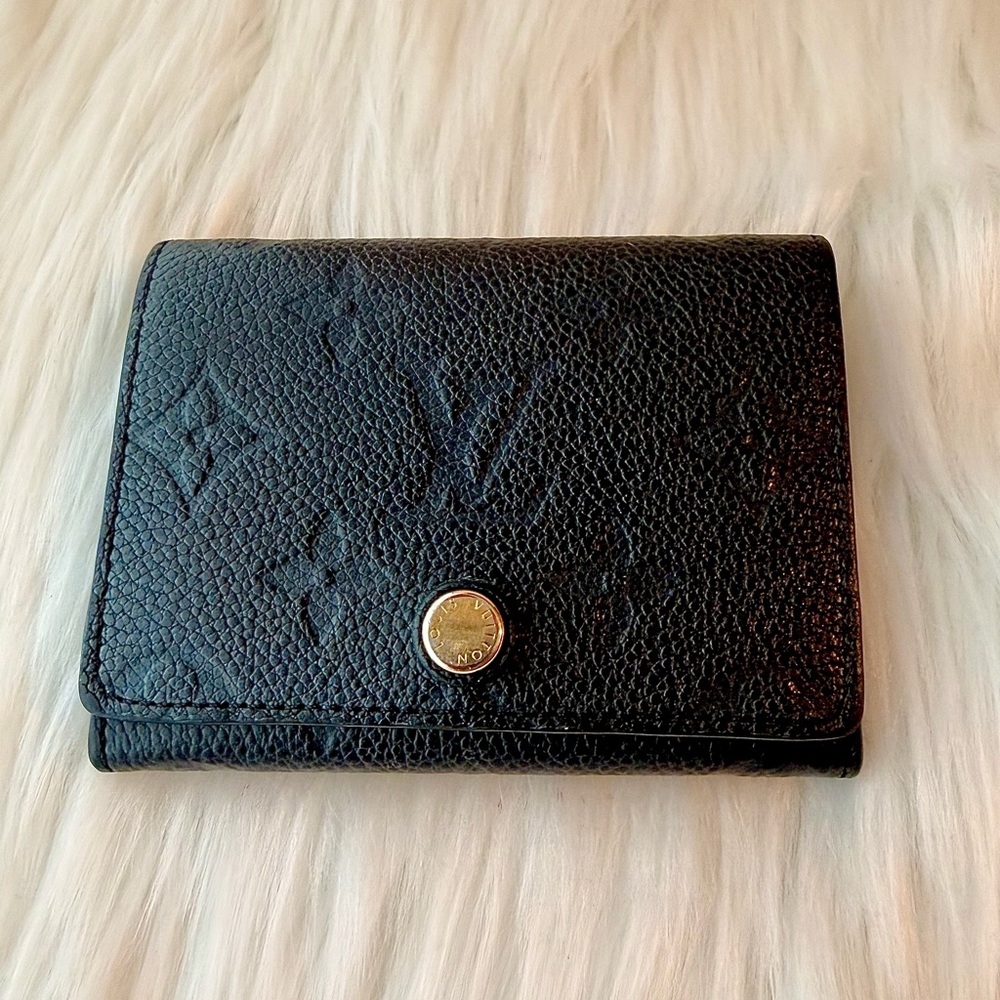 🔴SOLD🔴 Louis Vuitton Card Holder in Black Empreinte